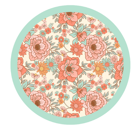 Preorder ends 3/3- Pastel Floral       (SHIPS EARLY JUNE)